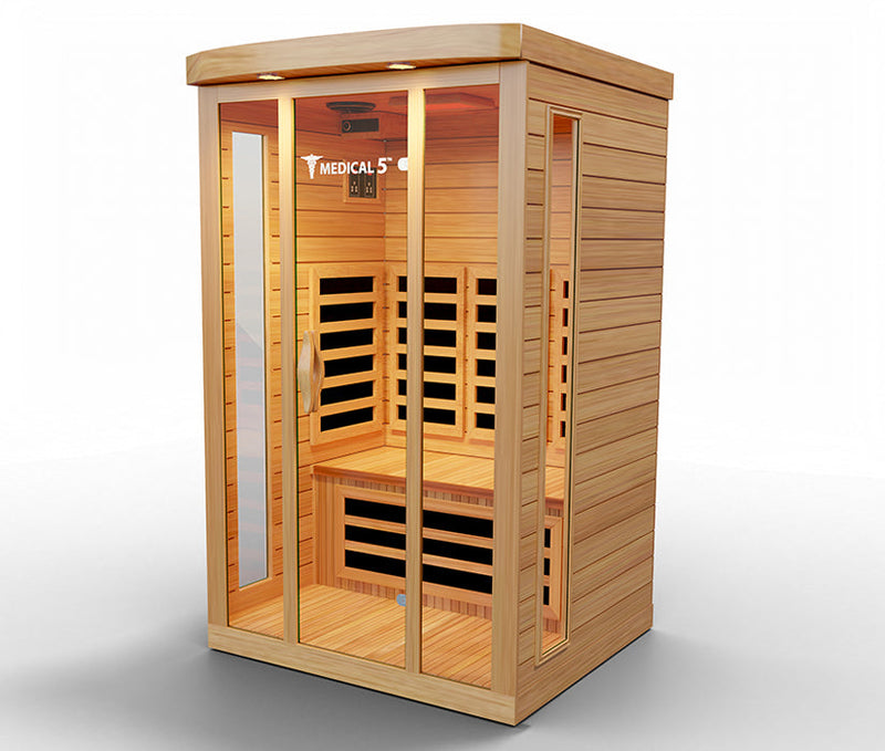 Load image into Gallery viewer, 3 Person Home Infrared Sauna | Medical 5™