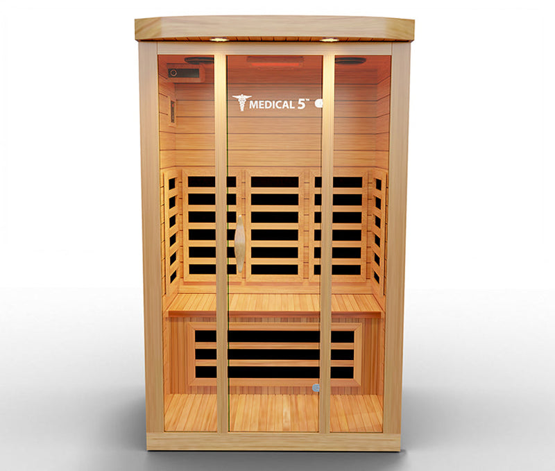 Load image into Gallery viewer, 3 Person Home Infrared Sauna | Medical 5™