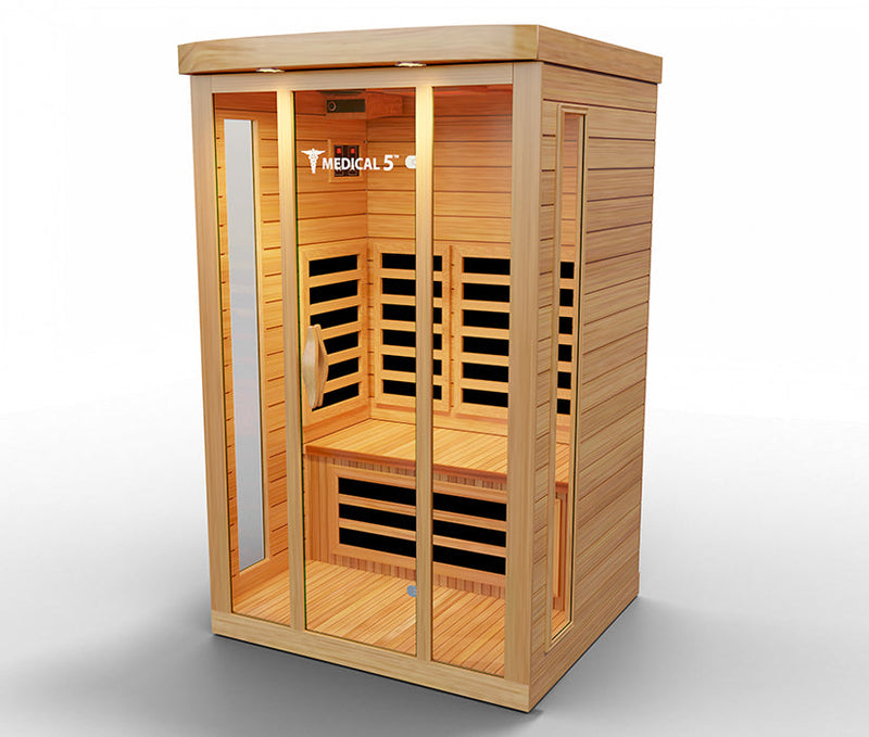 Load image into Gallery viewer, 3 Person Home Infrared Sauna | Medical 5™
