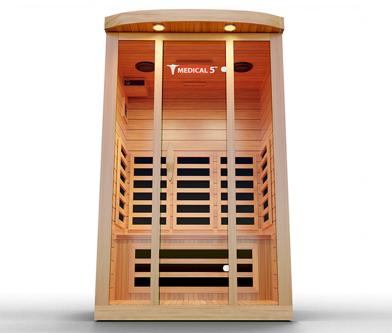Load image into Gallery viewer, 3 Person Home Infrared Sauna | Medical 5™