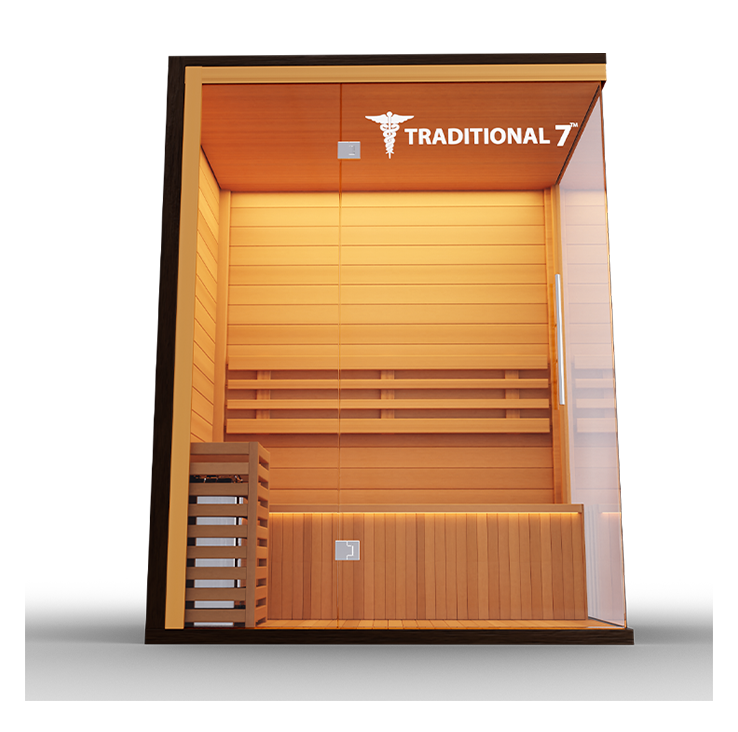 Load image into Gallery viewer, 3 Person Home Steam Sauna | Traditional 7™