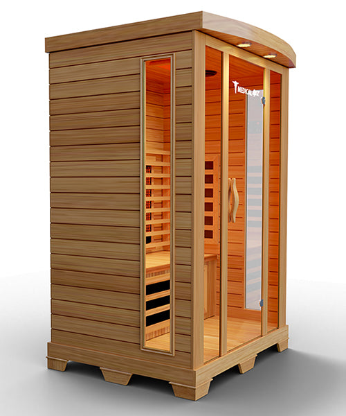 Load image into Gallery viewer, 2 Person Home Full Spectrum Infrared Sauna | Medical 4™