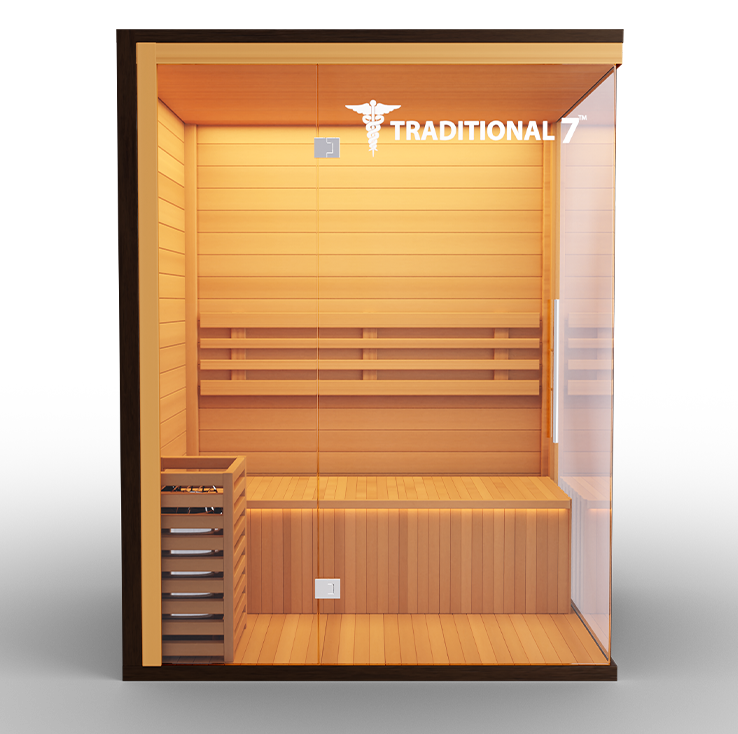 Load image into Gallery viewer, 3 Person Home Steam Sauna | Traditional 7™