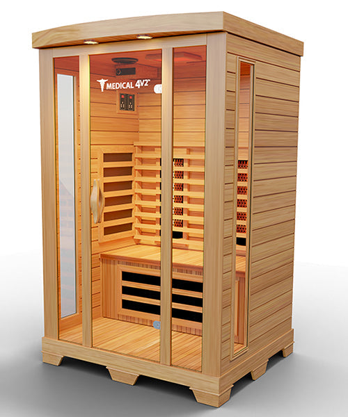 Load image into Gallery viewer, 2 Person Home Full Spectrum Infrared Sauna | Medical 4™