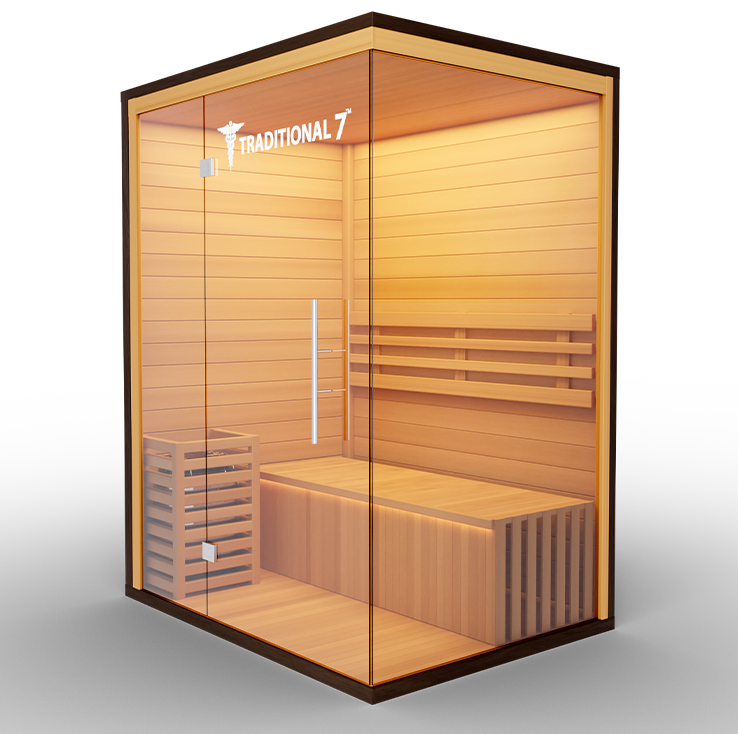 Load image into Gallery viewer, 3 Person Home Steam Sauna | Traditional 7™