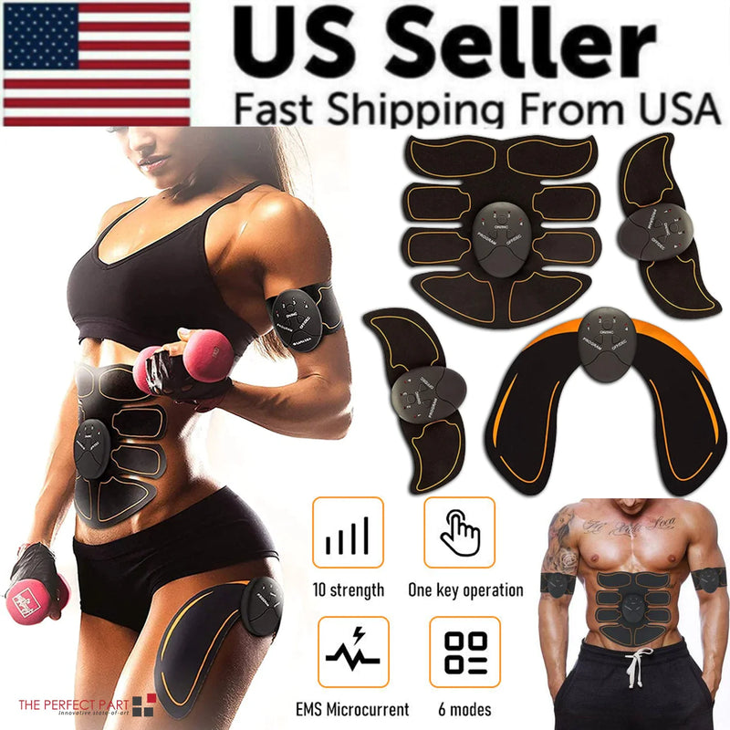 Load image into Gallery viewer, EMS Abdominal Muscle Toning Trainer ABS Stimulator Toner Fitness Binder Gym Belt