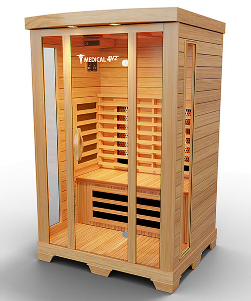 Load image into Gallery viewer, 2 Person Home Full Spectrum Infrared Sauna | Medical 4™