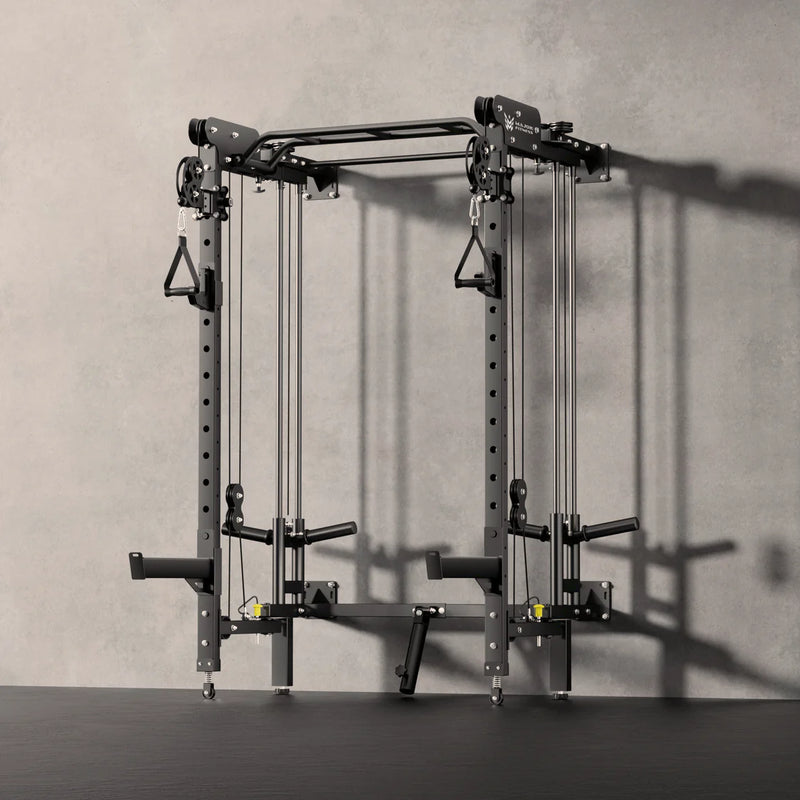 Load image into Gallery viewer, F35 All-In-One Gym Wall-Mount Folding Power Rack