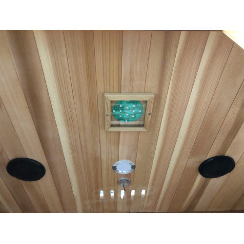 Load image into Gallery viewer, The Savannah 3-Person Indoor Infrared Cedar Sauna