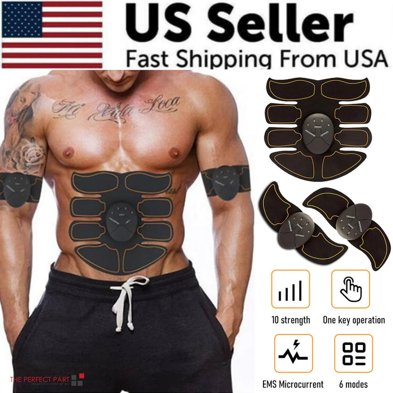 Load image into Gallery viewer, EMS Abdominal Muscle Toning Trainer ABS Stimulator Toner Fitness Binder Gym Belt