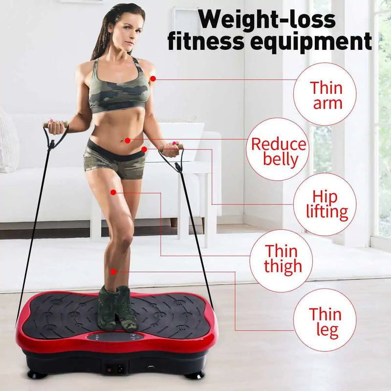 Load image into Gallery viewer, Exercise Fitness Vibration Machine Trainer Plate Platform