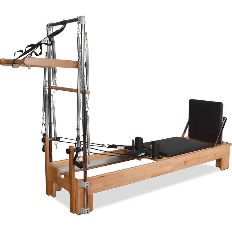 Load image into Gallery viewer, Private Pilates Premium Wood Reformer-Tower Bundle