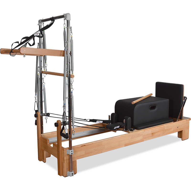Load image into Gallery viewer, Private Pilates Premium Wood Reformer-Tower Bundle