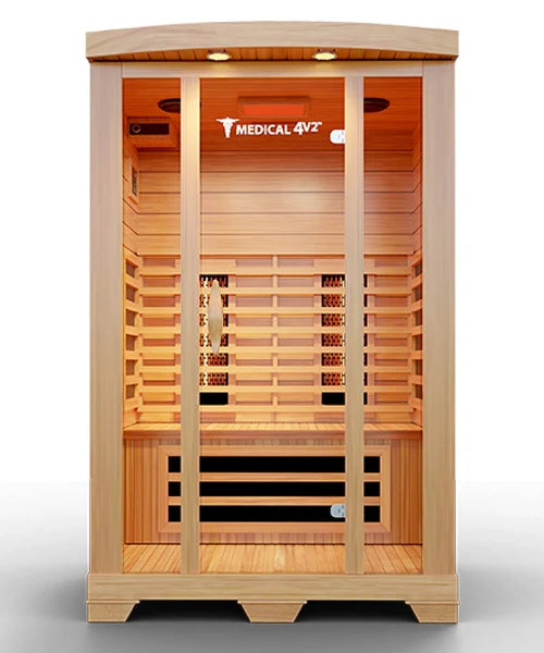 Load image into Gallery viewer, 2 Person Home Full Spectrum Infrared Sauna | Medical 4™