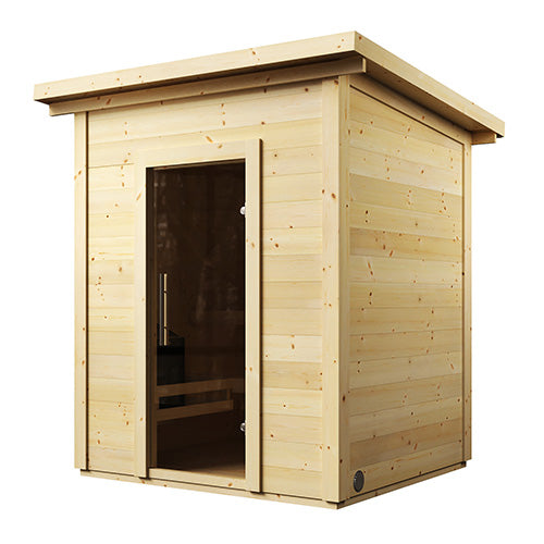 Load image into Gallery viewer, SaunaLife Garden Series 4-Person Outdoor Sauna (Model G2)