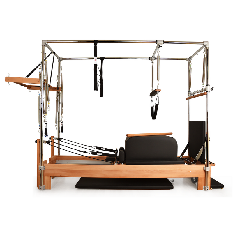 Load image into Gallery viewer, Private Pilates Premium Wood Cadillac-Reformer Bundle