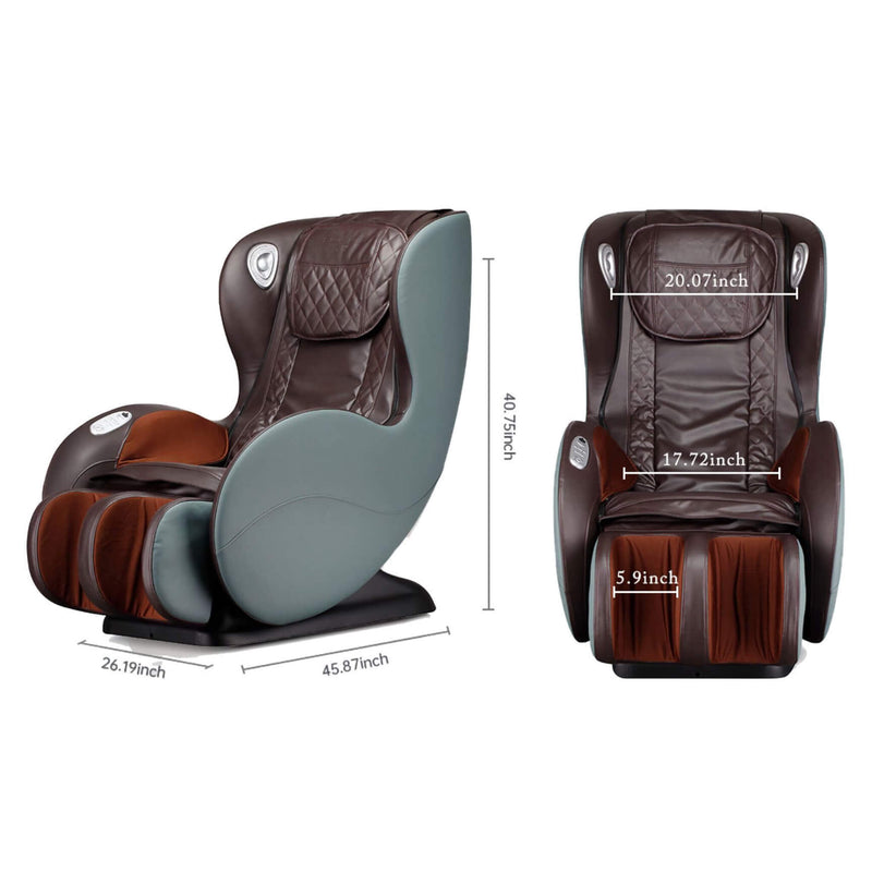 Load image into Gallery viewer, Full Body Zero Gravity Massage Chair Recliner With Shiatsu & Bluetooth Speaker