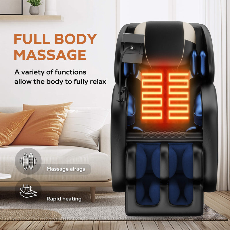 Load image into Gallery viewer, Zero Gravity Massage Chair With Six Massage Rollers