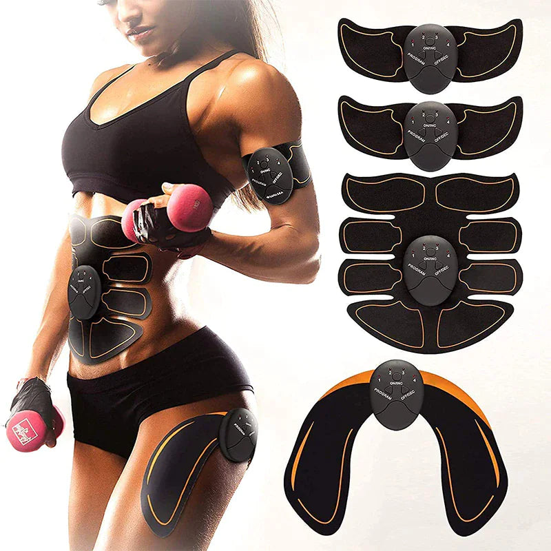 Load image into Gallery viewer, EMS Abdominal Muscle Toning Trainer ABS Stimulator Toner Fitness Binder Gym Belt