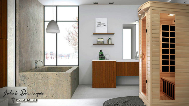 Load image into Gallery viewer, 2 Person Home Full Spectrum Infrared Sauna | Medical 4™