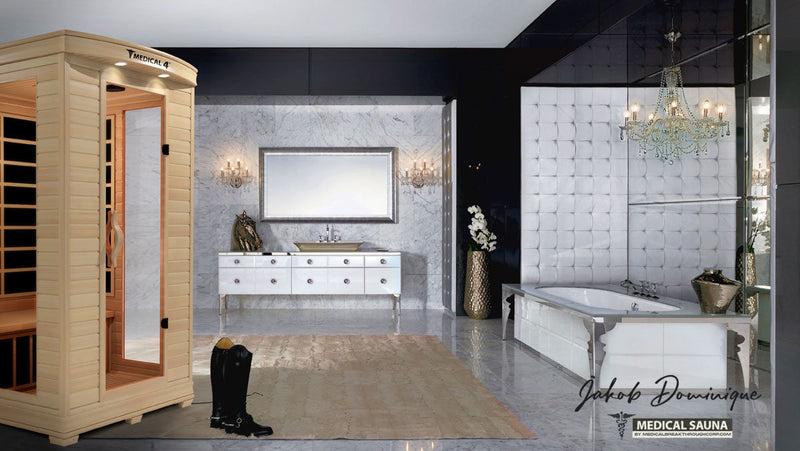 Load image into Gallery viewer, 2 Person Home Full Spectrum Infrared Sauna | Medical 4™