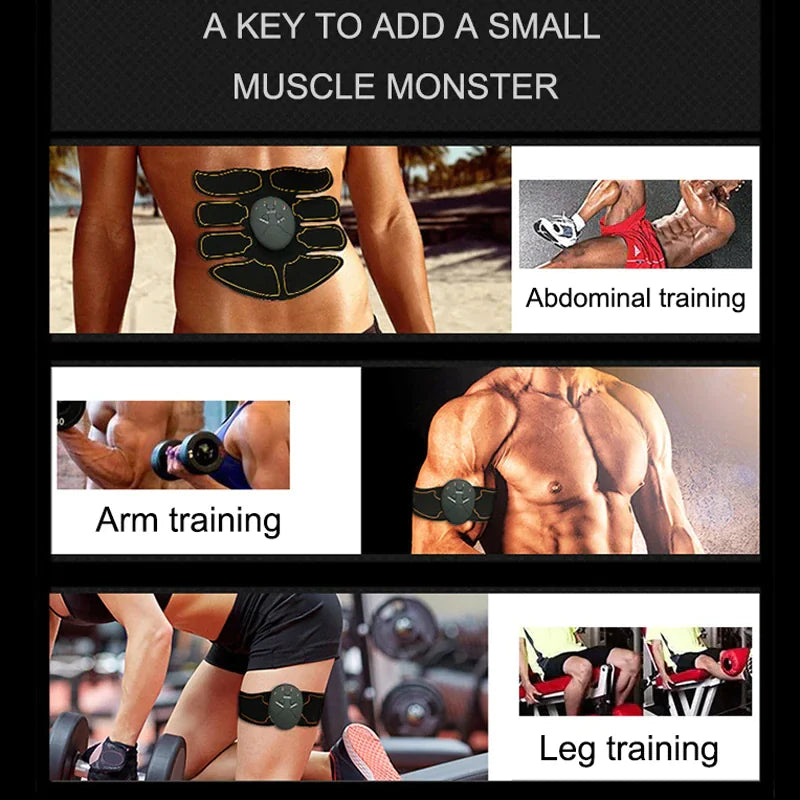 Load image into Gallery viewer, EMS Abdominal Muscle Toning Trainer ABS Stimulator Toner Fitness Binder Gym Belt