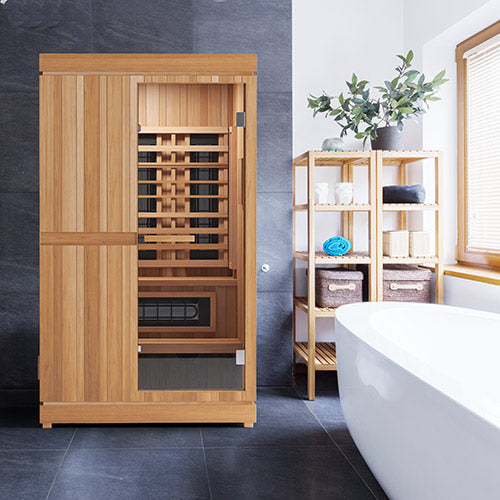 Load image into Gallery viewer, Finnmark FD-4 Trinity Infrared & Steam Sauna Combo