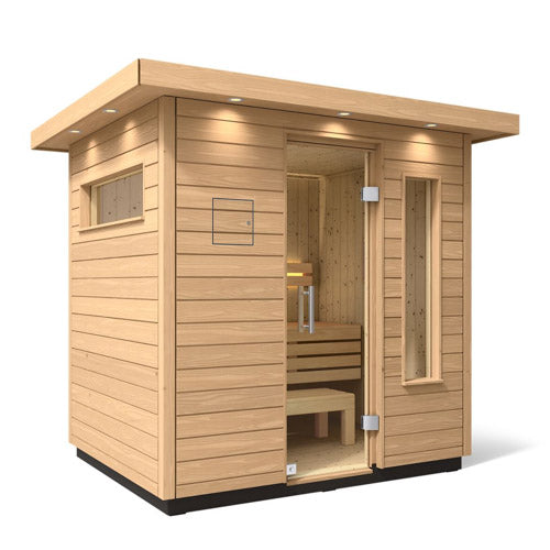 Load image into Gallery viewer, Kohler C2 6-Person Outdoor Sauna - Douglas Fir