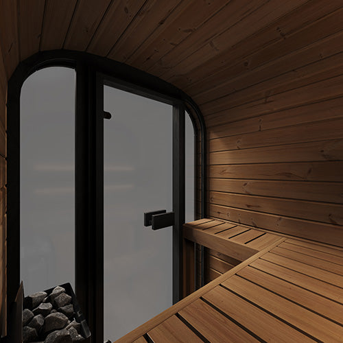 Load image into Gallery viewer, SaunaLife Cube Series 2-Person Outdoor Sauna (Model CL3G)