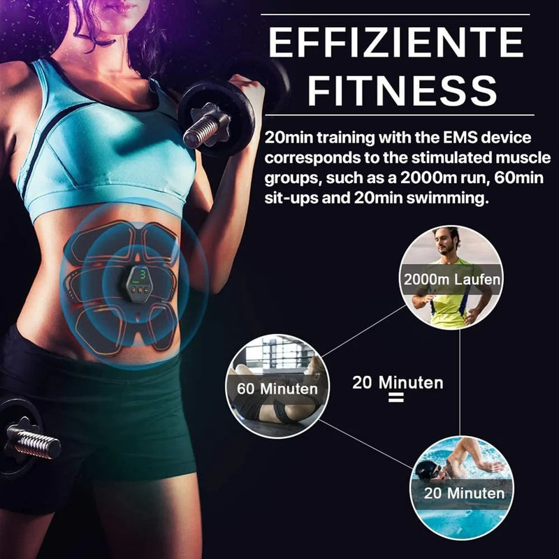 Load image into Gallery viewer, EMS Abdominal & Hip Trainer Toner: USB Fitness Gear for Home Gym