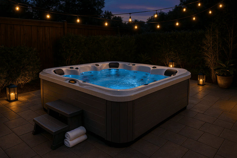 Load image into Gallery viewer, Luxury Spas Social Studio Series 5-Person Hot Tub