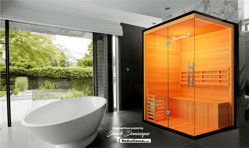 Load image into Gallery viewer, 3 Person Home Steam Sauna | Traditional 7™