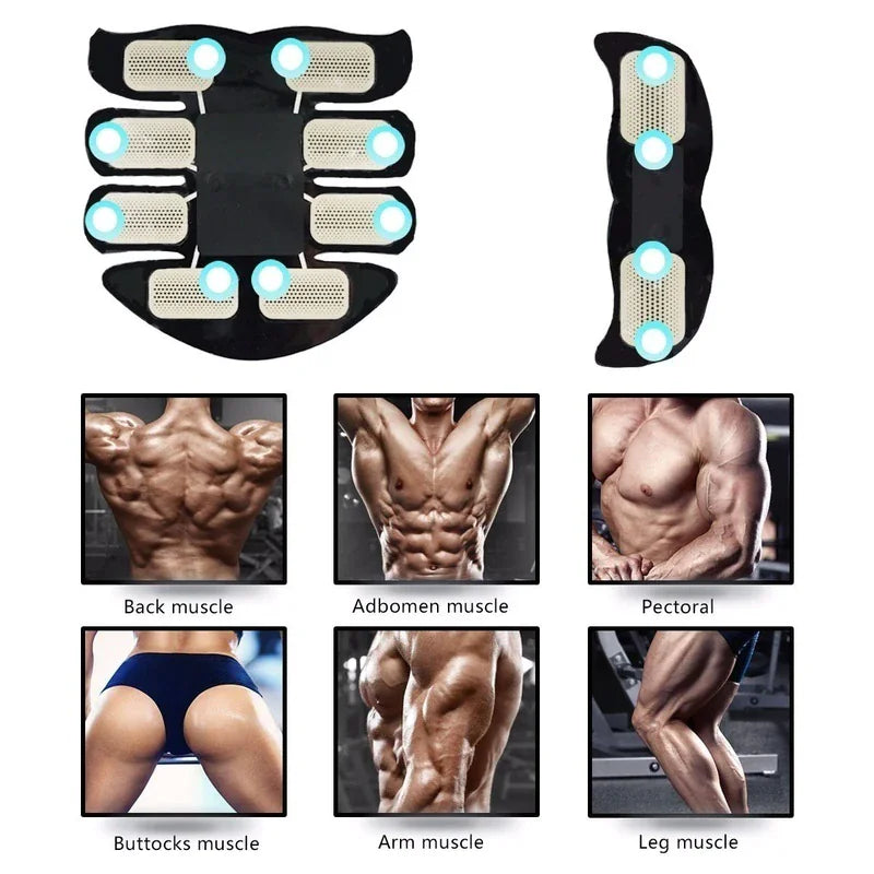 Load image into Gallery viewer, EMS Abdominal Muscle Toning Trainer ABS Stimulator Toner Fitness Binder Gym Belt