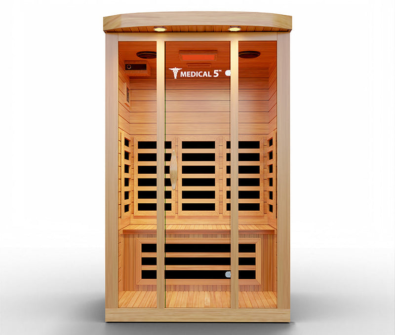 Load image into Gallery viewer, 3 Person Home Infrared Sauna | Medical 5™
