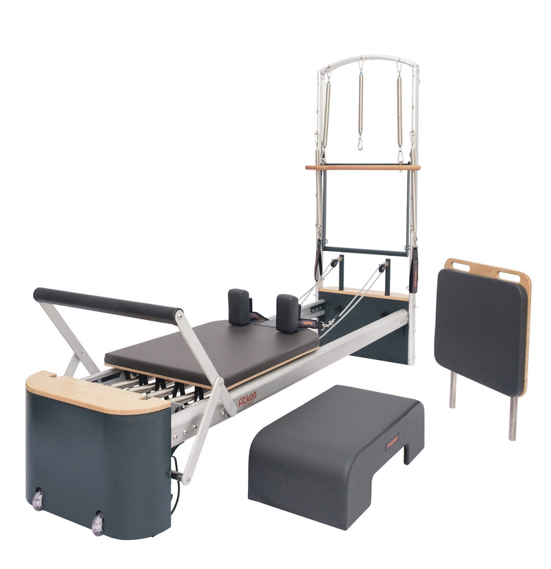 Load image into Gallery viewer, Fitkon™ Pro Plus Reformer Deluxe Bundle
