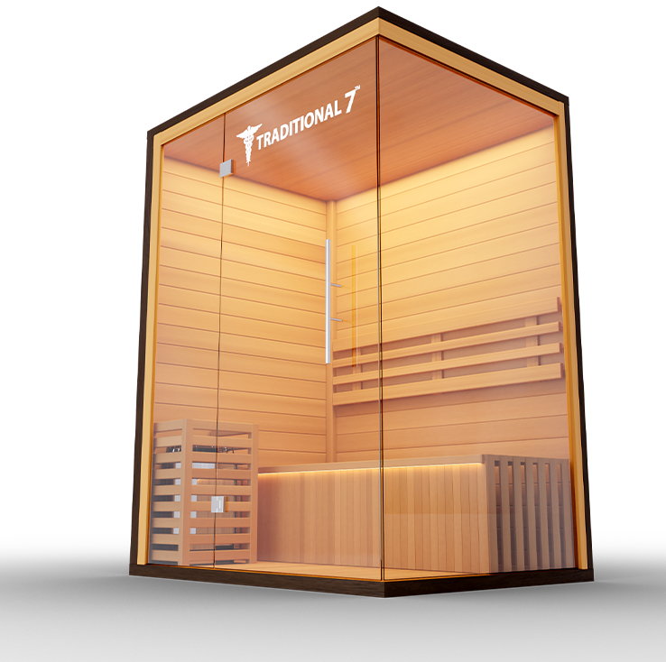 Load image into Gallery viewer, 3 Person Home Steam Sauna | Traditional 7™
