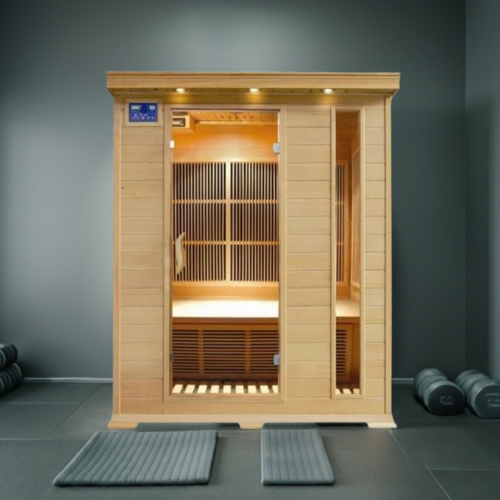 The Aspen 3-Person Indoor Infrared Sauna