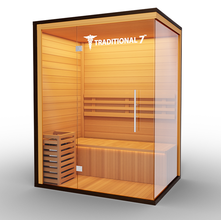 Load image into Gallery viewer, 3 Person Home Steam Sauna | Traditional 7™
