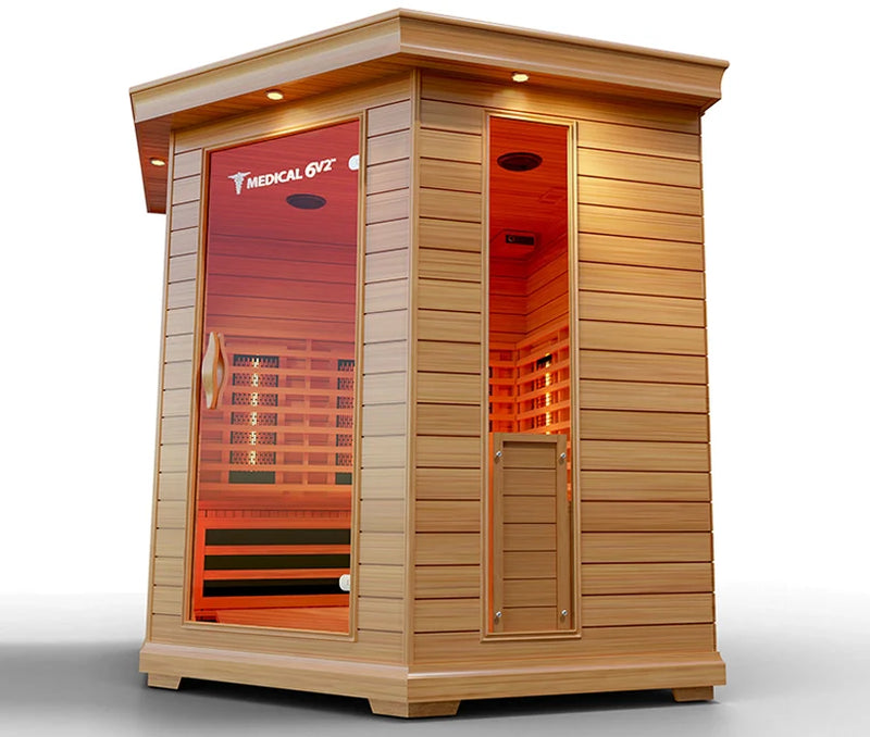 Load image into Gallery viewer, 6 Person Indoor Infrared Full Spectrum Sauna | Medical 6 Plus™
