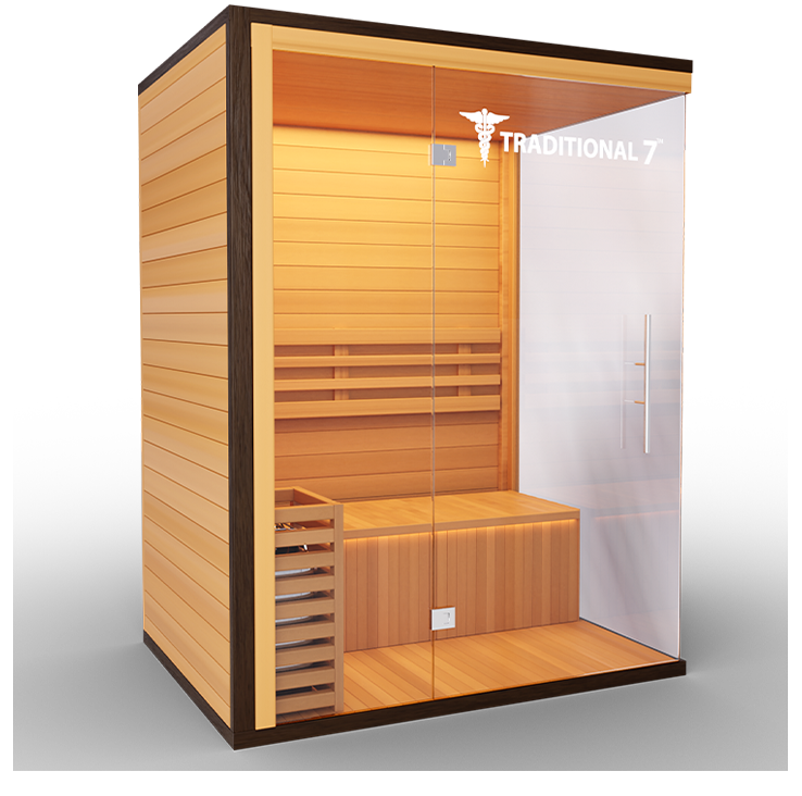 Load image into Gallery viewer, 3 Person Home Steam Sauna | Traditional 7™
