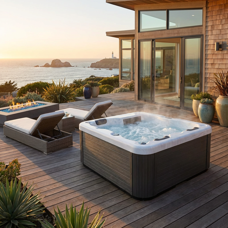 Load image into Gallery viewer, Luxury Spas Allure Elite Series 3-Person Hot Tub
