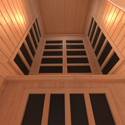 Load image into Gallery viewer, 3 Person Home Infrared Sauna | Medical 5™
