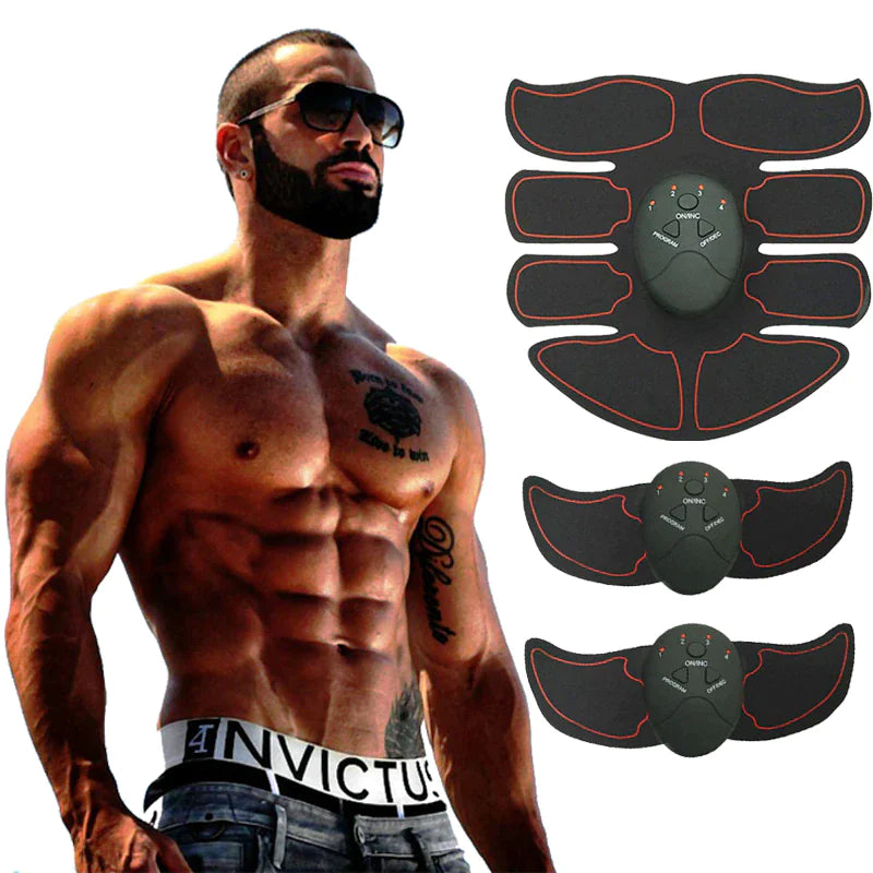 Load image into Gallery viewer, EMS Abdominal Muscle Toning Trainer ABS Stimulator Toner Fitness Binder Gym Belt
