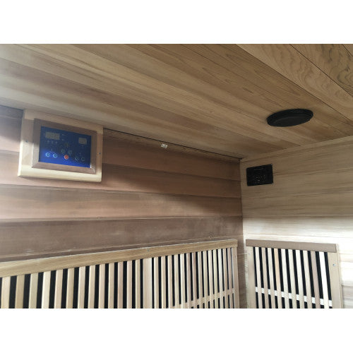 Roslyn 4-Person Indoor Infrared Cedar Sauna
