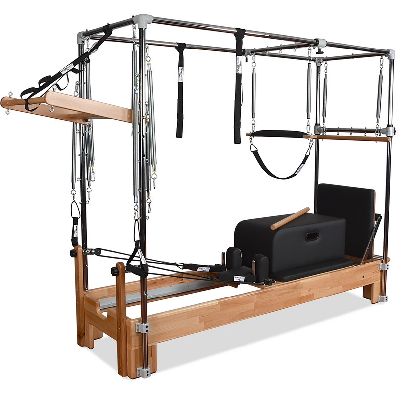 Load image into Gallery viewer, Private Pilates Premium Wood Cadillac-Reformer Bundle
