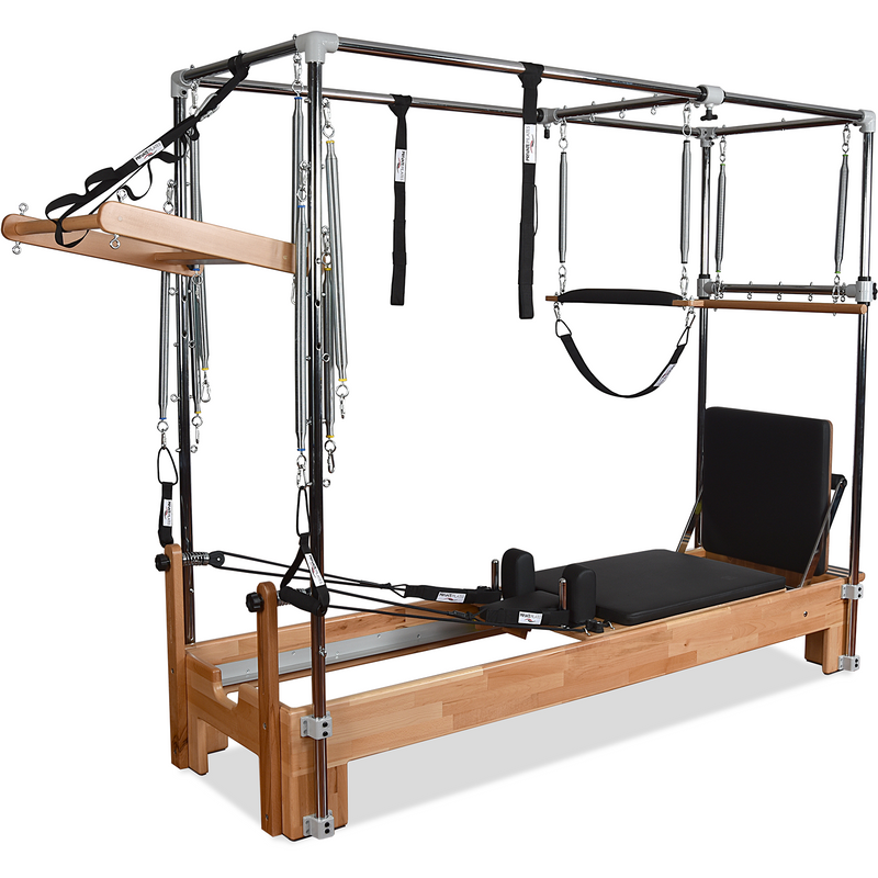Load image into Gallery viewer, Private Pilates Premium Wood Cadillac-Reformer Bundle
