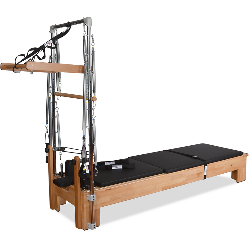 Load image into Gallery viewer, Private Pilates Premium Wood Reformer-Tower Bundle
