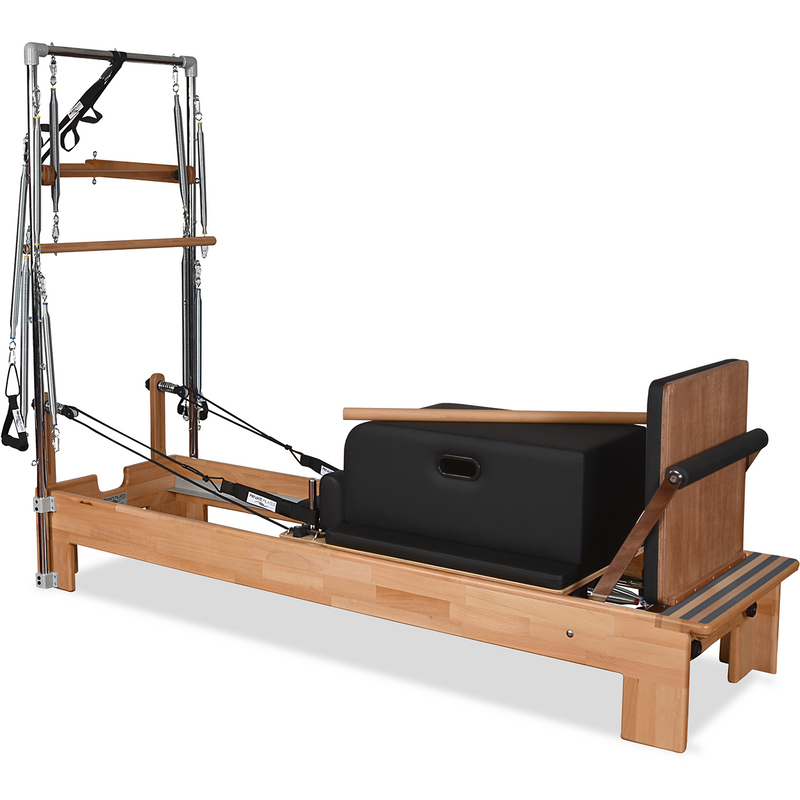 Load image into Gallery viewer, Private Pilates Premium Wood Reformer-Tower Bundle
