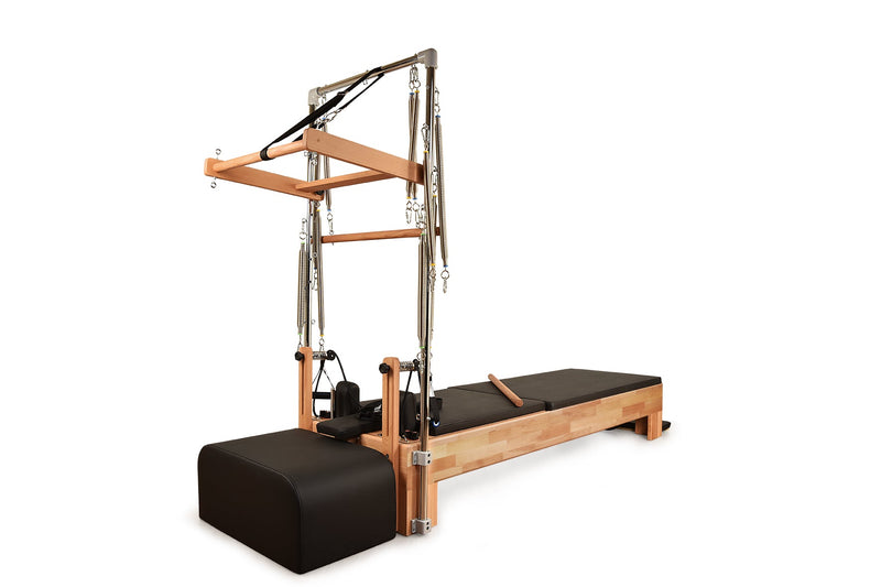 Load image into Gallery viewer, Private Pilates Premium Wood Reformer-Tower Bundle
