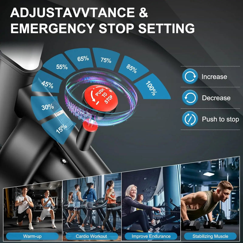 Load image into Gallery viewer, Exercise Bike Indoor Cycling Bike Fitness Stationary All-inclusive Flywheel Bicycle with Resistance for Gym Home
